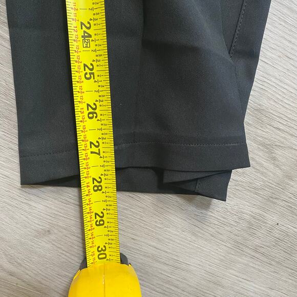 Peter Millar Wicking Pants Mens Black Straight 5 Pocket Performance Crown 34x28 - Picture 6 of 6